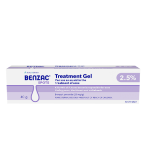 Benzac AC acne treatment gel 2.5% BPO