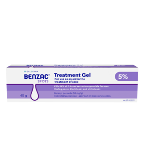 Benzac AC acne treatment gel 5% BPO